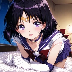 [AI Generated] セーラーサターン(土萠ほたる)