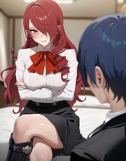 [MilkyMil] [Request] Persona 3 – 桐条美鶴 Mitsuru Kirijo [AI Generated]