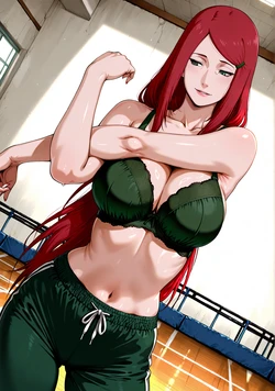 [Ronan007] Kushina X Naruto - Sweaty And Naught Workout Session. (Patreon) [AI Generated]