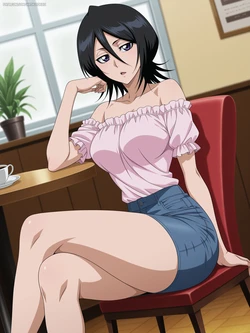 Rukia Kuchiki | Bleach (FULL)(Set 07)[artkoikoi] [AI Generated]