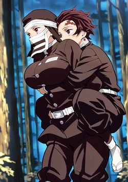 [Ronan007] Kakushi X Tanjiro [AI Generated]