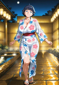 [Ronan007] Himawari X Naruto - Onsen Adventures [AI Generated]