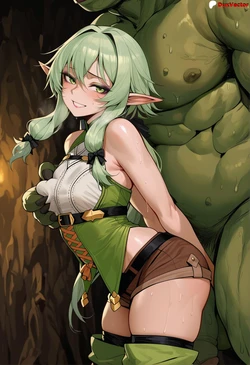 Duxvector ( High Elf Archer (Goblin Slayer) AI gen [AI Generated]