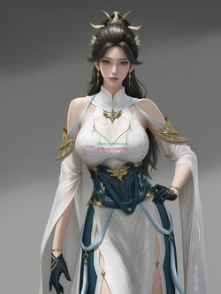 [AI Generated]大主宰-灵溪-青璇-海报板