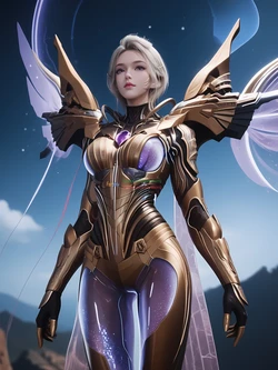 [AI Generated]吞噬星空-九皇女-总部接引使