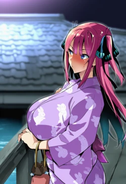[NardbtAI] Nino Nakano [The Quintessential Quintuplets] pixiv [AI Generated]