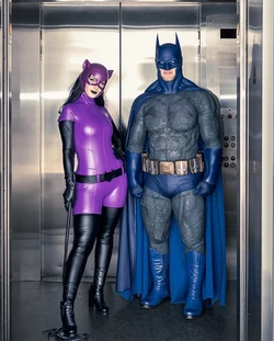 paper.moon.cosplay, batmateo -  Catwoman, Batman