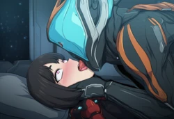 [Gesudere] Tenno's fun with her Warframe [AI Generated]