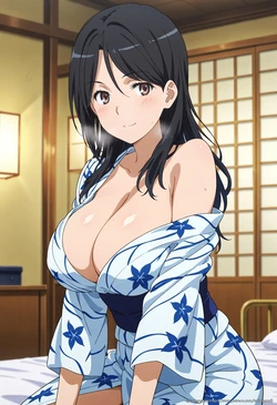 tachibana ai - [A Certain Magical Index] Seiri Fukiyose in Hot Spring 152 illustrations | [とある魔術の禁書目録] 吹寄制理と温泉旅行 152枚 [AI Generated]