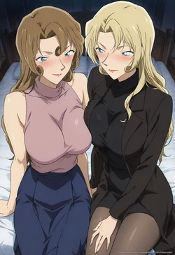 tachibana ai - [Detective Conan] Yukiko Kudou and Vermouth 125 illustrations | [名探偵コナン] 工藤有希子とベルモット 125枚 [AI Generated]