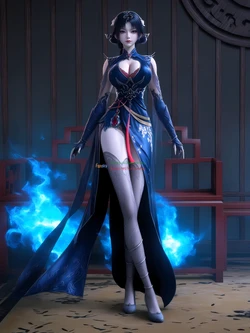 [AI Generated]玄界之门-金小钗