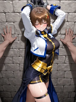 [らくだだん]Yagami Hayate Aphrodisiac Electric Massager Sex 172P (Mahou Shoujo Lyrical Nanoha) [AI Generated]
