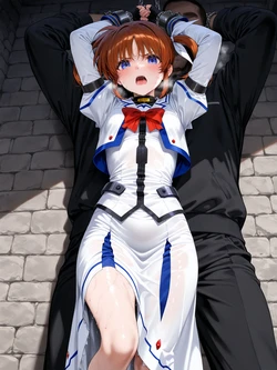 [らくだだん]Nanoha Takamachi Aphrodisiac Electric Massager Sex 176P (Mahou Shoujo Lyrical Nanoha) [AI Generated]