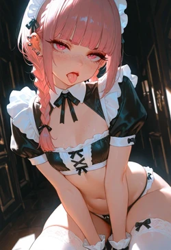 Freckled Maid's Lewd Invade [AI Generated]