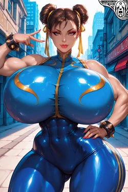 [ByTheBroken1] "Chun-Li" From "Street Fighter" [AI Generated]