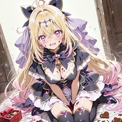 [AI Generated] キュアアルカナ・シャドウ01
