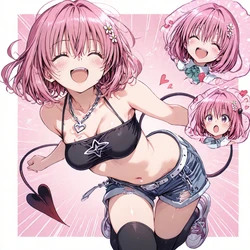 [AI Generated] モモ・ベリア・デビルーク
