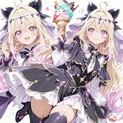 [AI Generated] キュアアルカナ・シャドウ02