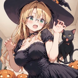 [AI Generated] ハロウィン・ティアーユ・ルナティーク
