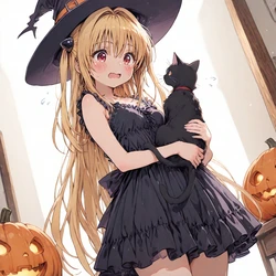 [AI Generated] ハロウィン・金色の闇