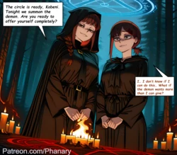 [Phanary] Makima(Futa) x Kobeni: The Demonic Ritual  [AI Generated]