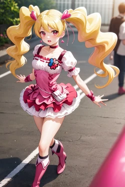 キュアピーチ 画像追加版 [AI Generated]