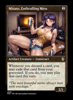 [TipperGoreWasRight] MTG Jumpstart - Neon Genesis Evangelion (AI Generated)
