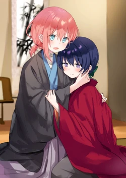 [ちうね] 紡ぐ乙女と大正の月 skeb