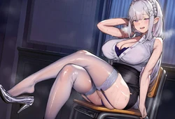 [CoCher] エミリア - 放課後の居残り指導 [AI Generated]