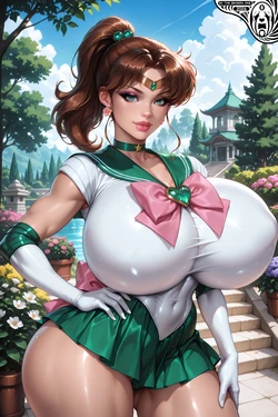 [ByTheBroken1] "Sailor Jupiter" From "Sailor Moon" [AI Generated]