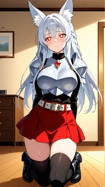 Inari (White Fox) AI Generated