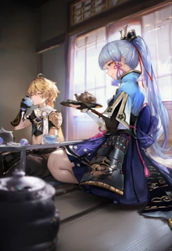 [悍将刘三刀]奶牛绫华 [AI Generated]