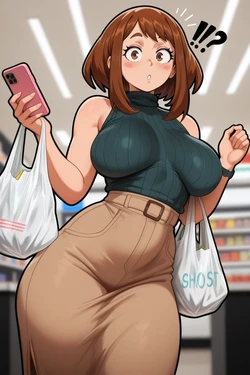 [WaifuInvoker] [AI GENERATED] Ochaco Uraraka