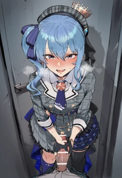 [ko_MUGI]Hoshimachi suisei bbc[AI Generated]