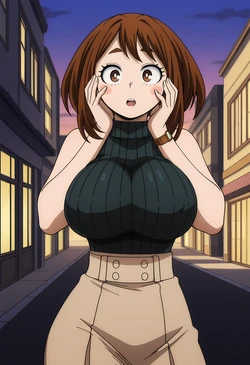 [Aindroidparanoid] Ochaco Uraraka - Boku No Hero Academia [AI Generated]