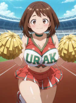 Kikia1_Ai Patreon free set Ochako Uraraka - futa [AI Generated]
