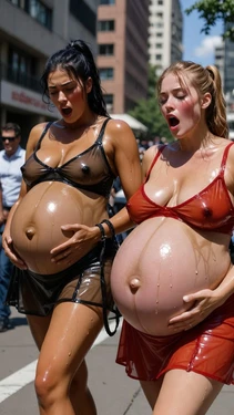 [Burn333] Pregnant slave 3 [AI Generated]