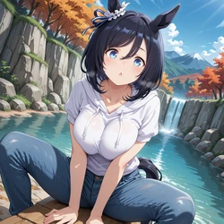 [AI Generated] フラッシュ お出かけ