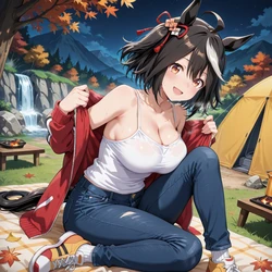 [AI Generated] キタサン お出かけ