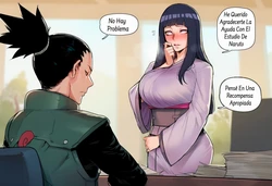Hoorpy- Hinata Agradece a Shikamaru Por Su Ayuda [AI Generated]