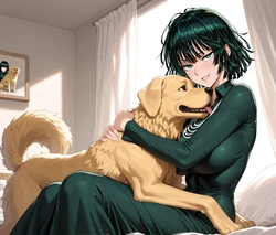 [Pixiv] MItsArts (74951294) - Fubuki's free time - [AI generated]