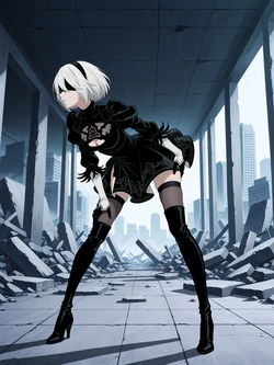 [Kurohime] 2B [AI Generated]