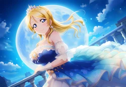SEN-HWA - Eli Ayase birthday (AI Generated)