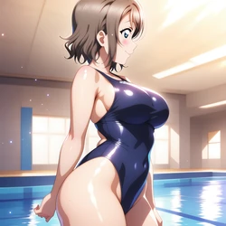 SEN-HWA - You Watanabe swimsuit (AI Generated)