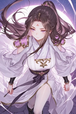 李卿婵《元尊》笨笨狸猫子 国漫 Manhua [AI 生成] [AI Generated]