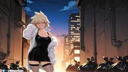 [WienerGens] Mitsuki Bakugo has a night out with another super hero (My Hero Academia) [AI Generated]