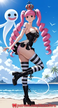 [NatsuYoru] Perona (One Piece) [AI Generated]