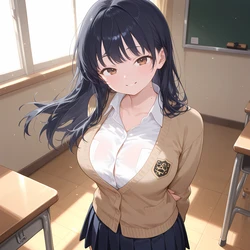 [NeekoSan] Anna Yamada BBC 山田杏奈  (The Dangers in My Heart) [AI Generated]