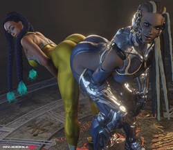 [Shaddoll X] Kimberly & Master Raven (Street Fighter, Tekken)