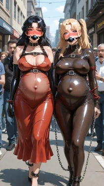 [Burn333] Pregnant slave 5 [AI Generated]